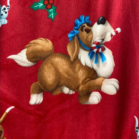 Disney Parks Disney Dogs Christmas velour jogger pants - Picture 4 of 9
